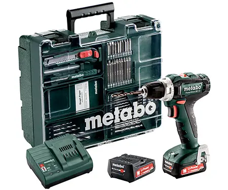 Аккумуляторная дрель-шуруповерт METABO  POWERMAXX BS 12 SET