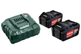 Kомплект, аккумулятор METABO  2x4,0Ah Li-Ion, 18В. + Зарядное устройство ASC 55