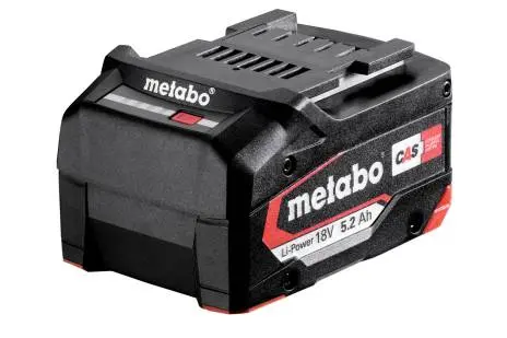 Аккумулятор для инструментов 18 В 5,2 Ач Metabo