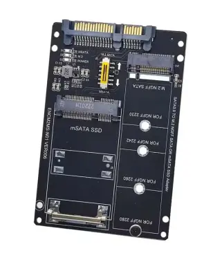 TOOLS DK00000615 | M.2/mSATA to SATA Adapter