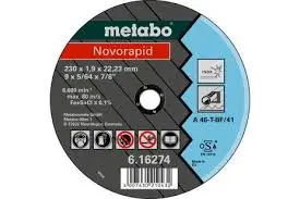 METABO Отрезной круг SP-Novorapid 115x1.0x22.23 мм Inox TF41