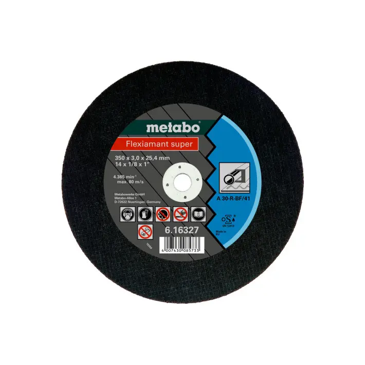 METABO Flexiamant Super отрезной и обдирочный круг 350x3,0x25,4 сталь