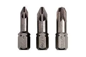 Metabo Торсионные биты PZ 2, 3 шт, 25 мм, 628518000