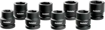 Набор торцевых ключей METABO 3/4" ударопрочный модель 628834000