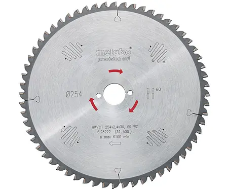 Power Cut Wood - Professional Saw Blade 190x30, Z14 WZ 25°