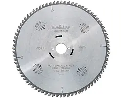 Multi Cut Professional Saw Blade 190x30 Z36 WZ 5° Metabo 628075000