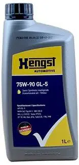 HENGST OIL 75W-90 GL-5 Transmission Oil, 1L