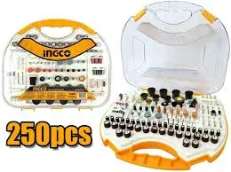 Ingco 250-piece Rotary Tool Accessory Set AKMG2501