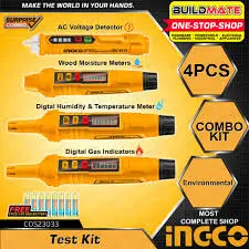 Набор для экологических испытаний Ingco 4 шт. COS23033