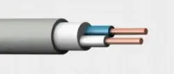 HES KABLO H05VV-F 2x2.5 FLEX Copper Electrical Cable 500V