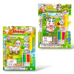 HD2673 BK-00102260 | Надувная игрушка «Раскрась свой собственный» из ПВХ