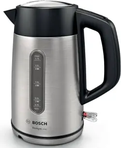 Bosch TWK4P440 | Электрочайник 2400 Вт 1,7 л Нержавеющая сталь