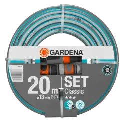 GARDENA 18008-20 | Садовый шланг 1/2" 20м, УФ-стойкость, Германия