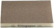 KLINGSPOR 271082 | Шлифовальная губка SW501 123x98x10 мм, зерно 120