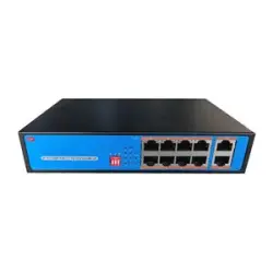 STAR TV FF-Q82A | 8-портовый PoE-коммутатор 120 Вт металлический корпус