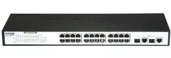D-Link DES-1026G | 24-портовый сетевой коммутатор 10/100 Мбит/с + 2 гигабитных комбо