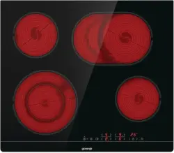 Gorenje ECT643BSC Aýna Keramiki Plita