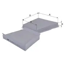 FİL FİLTRE CABIN FILTER HC 7102 - High-Quality Air Filtration