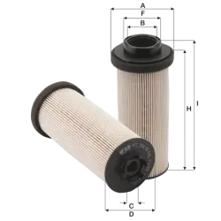 Топливный фильтр FİL FİLTRE MFE 1504 MB