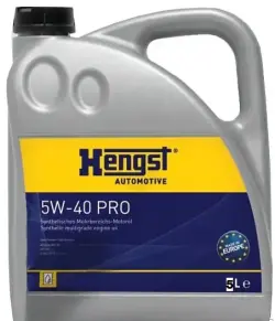 Моторное масло HENGST 5W-40 A3/B4, 5л – Надежная защита двигателя