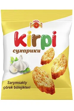 BALSEKER Сухарики со вкусом чеснока 25г