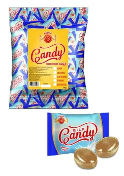 BALSEKER Milk Flavored Candies 1 KG