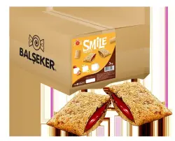 Подушечки со вкусом клубники SMAYLIK от BALSEKER, коробка 3 кг