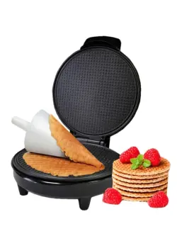 RAF R.220 | Classic Waffle Maker with Cone 1200W