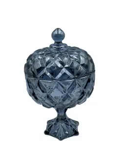 WZ WZ-25 | Candy Vase Silver-Grey Metallic Finish