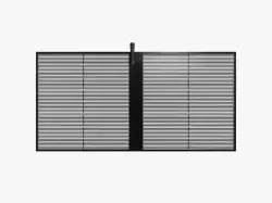 Прозрачный внутренний LED экран 1000x1000 мм ультратонкий