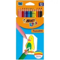 Bic 00-00003301 | Карандаши цветные 12 цветов, устойчивые к поломкам