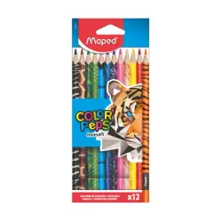 Maped BK-00092092 | Цветные карандаши 12 цветов, прочный грифель