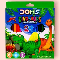 DOMS DM18818-24 | Цветные карандаши набор 24 цвета
