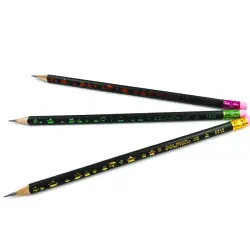 Dolphin 5512 | HB Graphite Pencil Triangular with Eraser