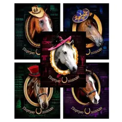 Magic Lines BK-00028729 | Notebook 96 Sheets Squared Portrait