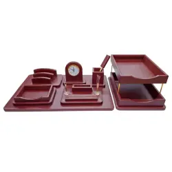 Kingstyle PU108J | Wooden Desk Set Premium Finish