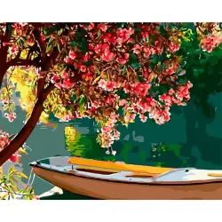 YS YS45845 | Картина по номерам 40x50 см Цветущий берег