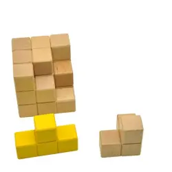 Soma Cube BK-00057437 | 3D Wooden Puzzle Brain Teaser