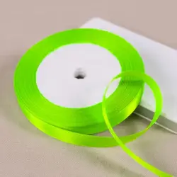 BK BK-00100807 | Satin Decorative Ribbon Green 0.50 cm x 22.5 m