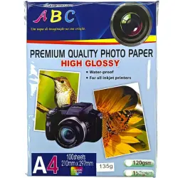 ABC BK-00098718 | Фотобумага A4 135 г/м² Односторонняя 100 листов