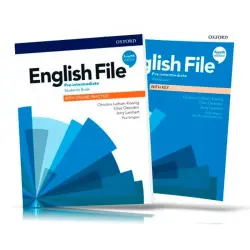 English File 95-00003364 | Комплект для изучения английского Pre-intermediate 4-е + DVD