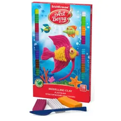 ErichKrause BK-00049401 | Пластилин 18 цветов с Алоэ Вера 324 г