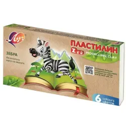 Луч BK-00049286 | Пластилин 6 цветов