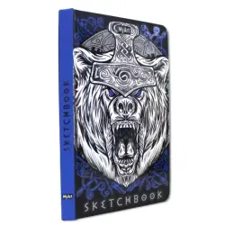 СКЕТЧБУК BK-00096228 | Sketchbook Celtic Motifs Bear Durable Binding