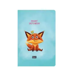 Скетчбук BK-00084365 | Скетчбук Лисичка Прочный Переплет