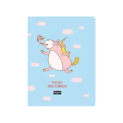 Единорог BK-00084364 | Скетчбук Премиум Бумага