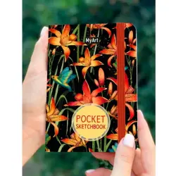 MyArt BK-00085738 | Pocket Sketchbook Lilies Compact Size