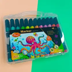 Tongdi TD8299-24 | Felt Tip Markers 24 Colors
