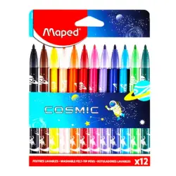 Maped BK-00091776 | Фломастеры 12 цветов, безопасный набор