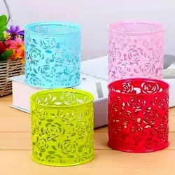 BK BK-00011831 | Подставка для ручек Узор роз Прочный пластик